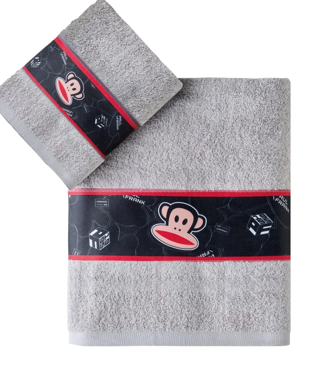 Φωτογραφία προϊόντος: KENTIA HOME PAUL FRANK 52 ΠΕΤΣΕΤΕΣ ΣΕΤ 2 ΤΕΜ (ΣΩΜΑΤΟΣ-ΠΡΟΣΩΠΟΥ) (70x125) (40x60)