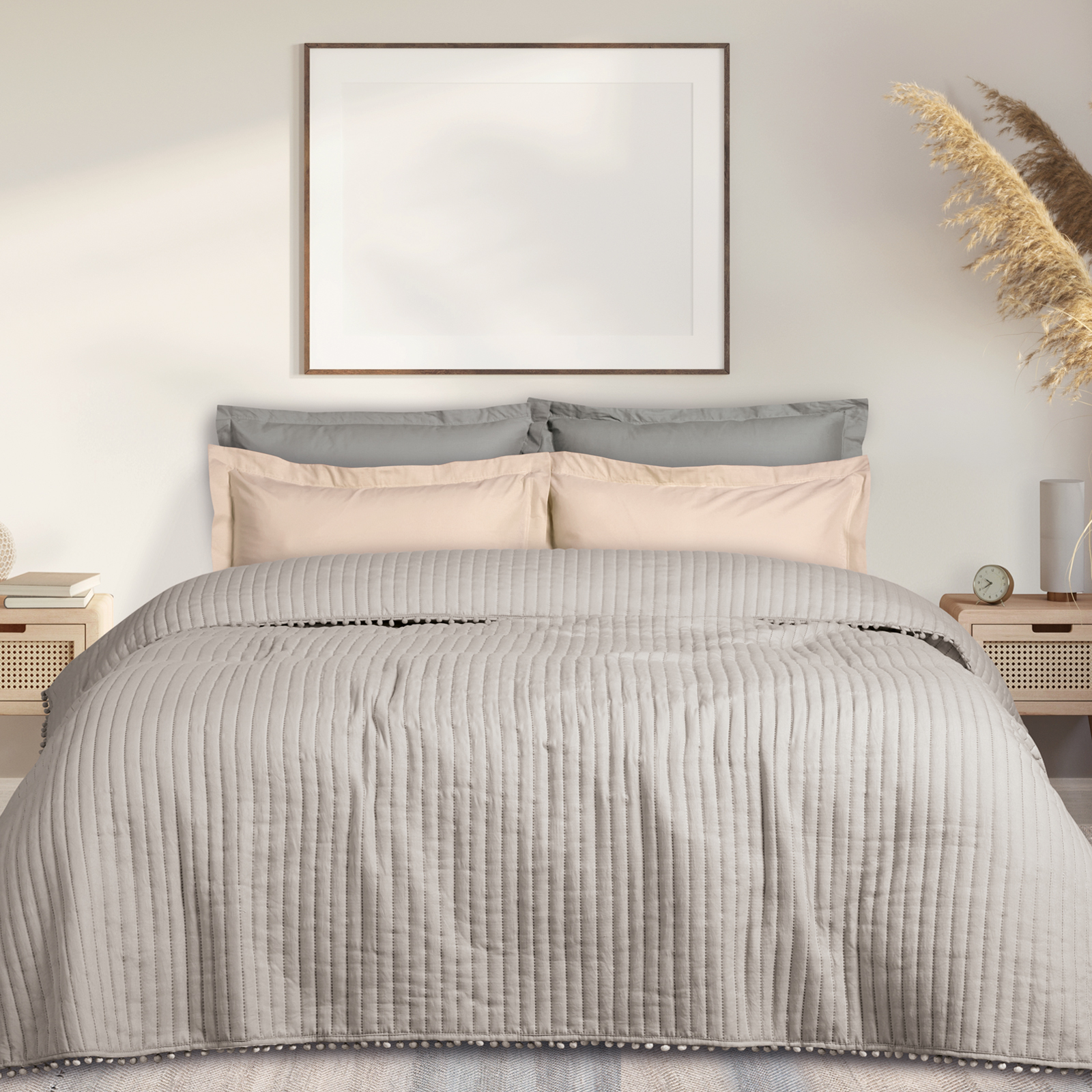 Φωτογραφία προϊόντος: DAS HOME ΚΟΥΒΕΡΛΙ HAPPY 9625 TAUPE 160Χ240