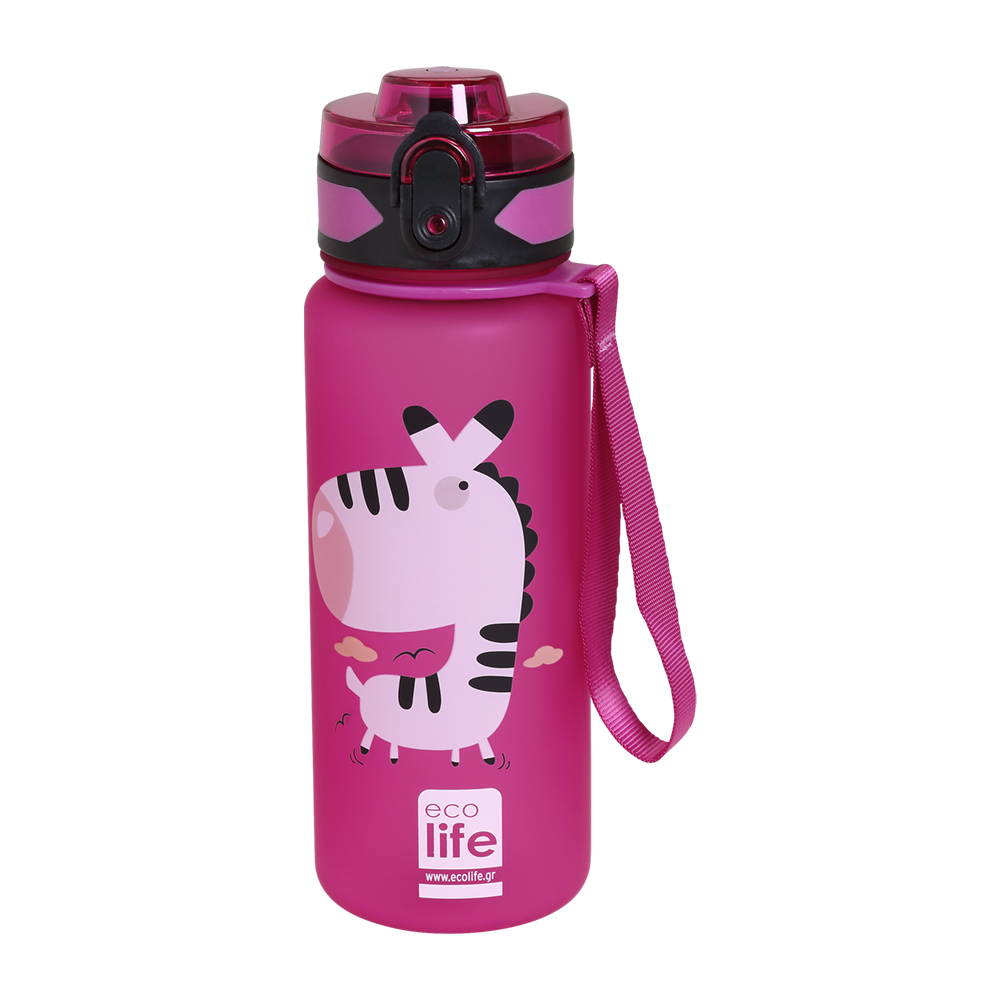 Φωτογραφία προϊόντος: Eco Life Παιδικό παγούρι Ecolife Tritan Zebra 500 ml