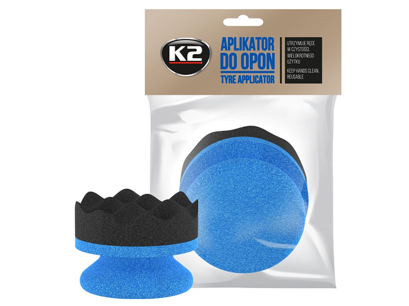 Φωτογραφία προϊόντος: K2 Tyre Applicator Do Opon- Σφουγγάρι καθαρισμού ελαστικών
