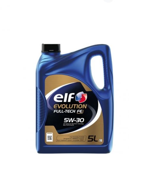 Φωτογραφία προϊόντος: Elf Evolution Full-Tech FE 5W-30 5L – Πλήρως Συνθετικό Λιπαντικό Κινητήρα για DPF ACEA C4 RN0720 MB226.51