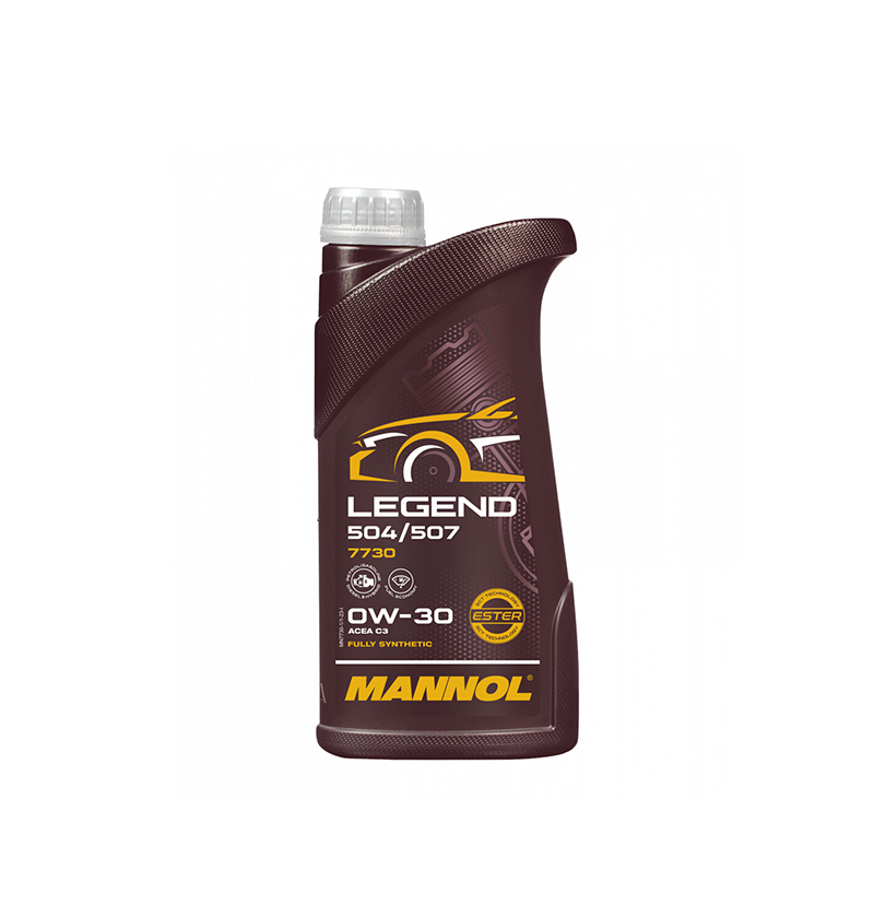 Φωτογραφία προϊόντος: MANNOL Legend 0W-30 1L – Πλήρως Συνθετικό Λάδι Κινητήρα VW 504 00 / 507 00 &amp; MB 229.52 / BMW Longlife-04 / Porsche C30