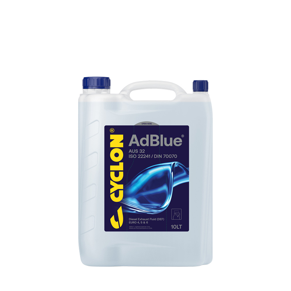 Φωτογραφία προϊόντος: Cyclon AdBlue 10L – Υγρό Καυσαερίων Ντίζελ για EURO IV / V / VI