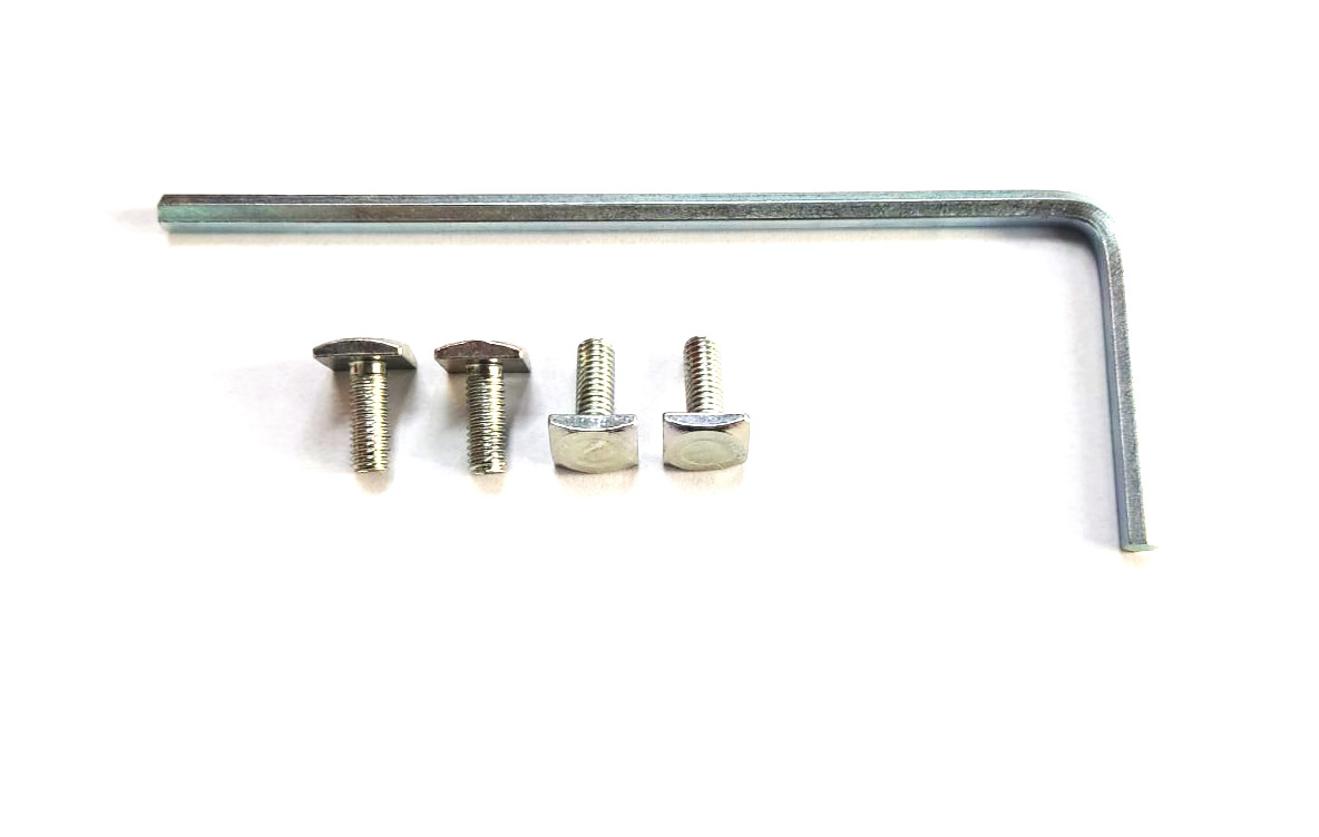 Φωτογραφία προϊόντος: MENABO Σύστημα δέσης T-SCREW 13mm για μπάρες BRIO (T-STYLE) 71070/MB