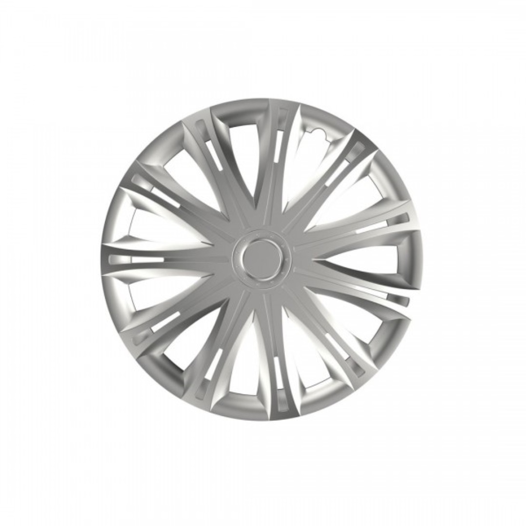 Φωτογραφία προϊόντος: AMIO Τάσια 13" Hubcap Spark Ασημί - Σετ 4 Τεμ.