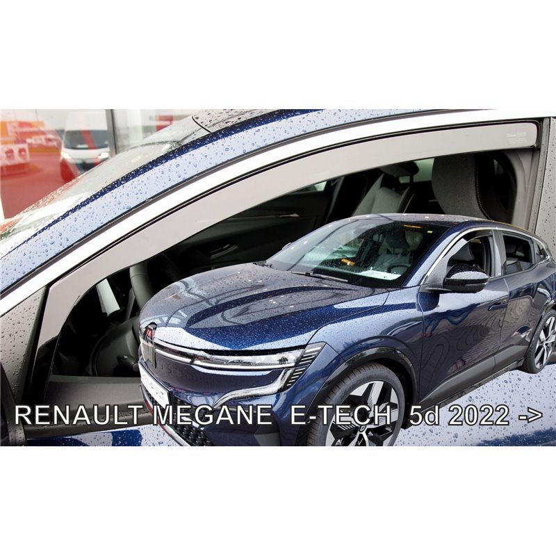 Φωτογραφία προϊόντος: RENAULT MEGANE E-TECH 5D 2022+ ΣΕΤ ΑΝΕΜΟΘΡΑΥΣΤΕΣ ΑΥΤΟΚΙΝΗΤΟΥ ΑΠΟ ΕΥΚΑΜΠΤΟ ΦΙΜΕ ΠΛΑΣΤΙΚΟ HEKO - 4 ΤΕΜ.