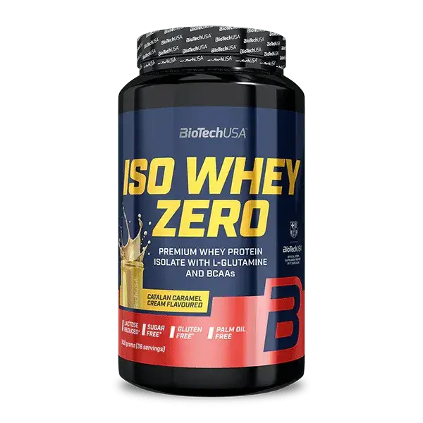 Φωτογραφία προϊόντος: BiotechUSA Biotech USA Iso Whey Zero Lactose Reduced Πρωτεΐνη Ορού Γάλακτος Χωρίς Γλουτένη με Γεύση Catalan Caramel Cream 908gr