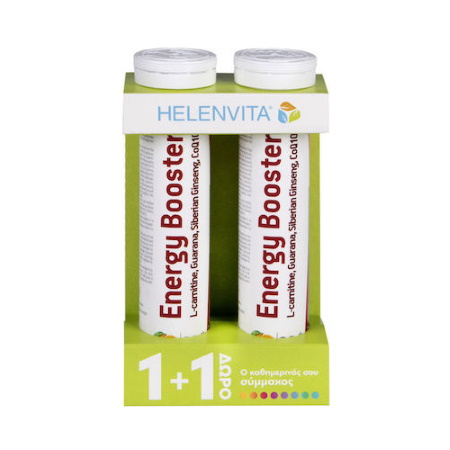 Φωτογραφία προϊόντος: Helenvita Energy Booster Συμπλήρωμα για την Ενίσχυση του Ανοσοποιητικού 40 αναβράζοντα δισκία