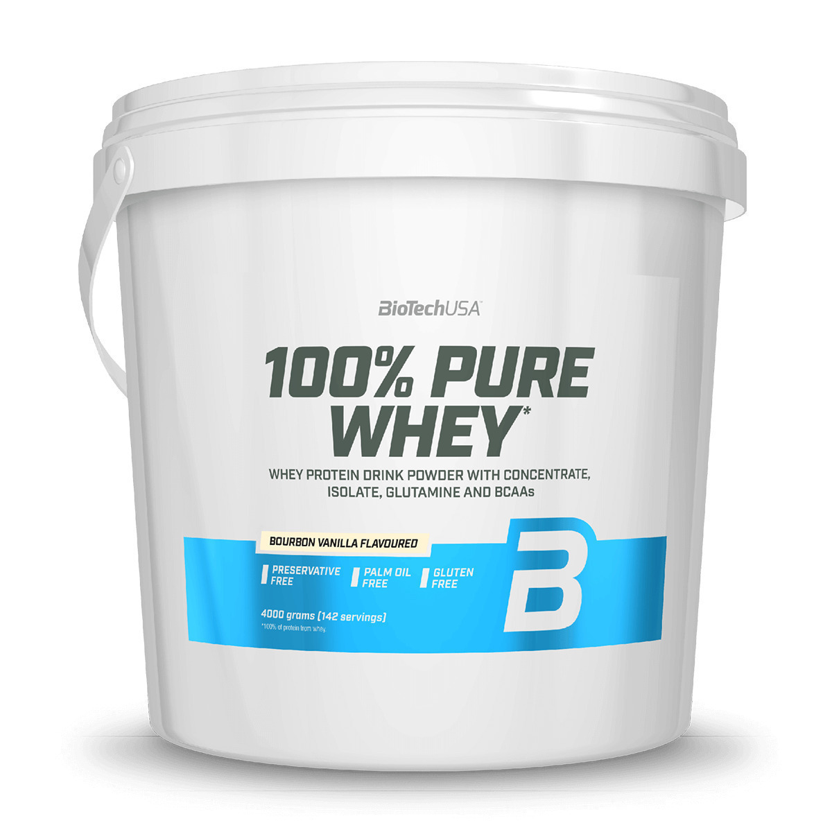 Φωτογραφία προϊόντος: BiotechUSA Biotech USA 100% Pure Whey Πρωτεΐνη Ορού Γάλακτος Χωρίς Γλουτένη με Γεύση Bourbon Vanilla 4kg
