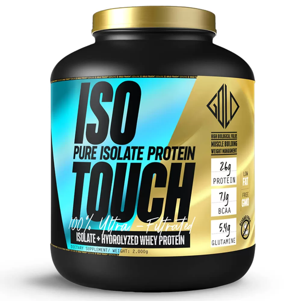 Φωτογραφία προϊόντος: GoldTouch Nutrition Iso Touch 86% Πρωτεΐνη Ορού Γάλακτος Χωρίς Γλουτένη με Γεύση Milk Chocolate 2kg