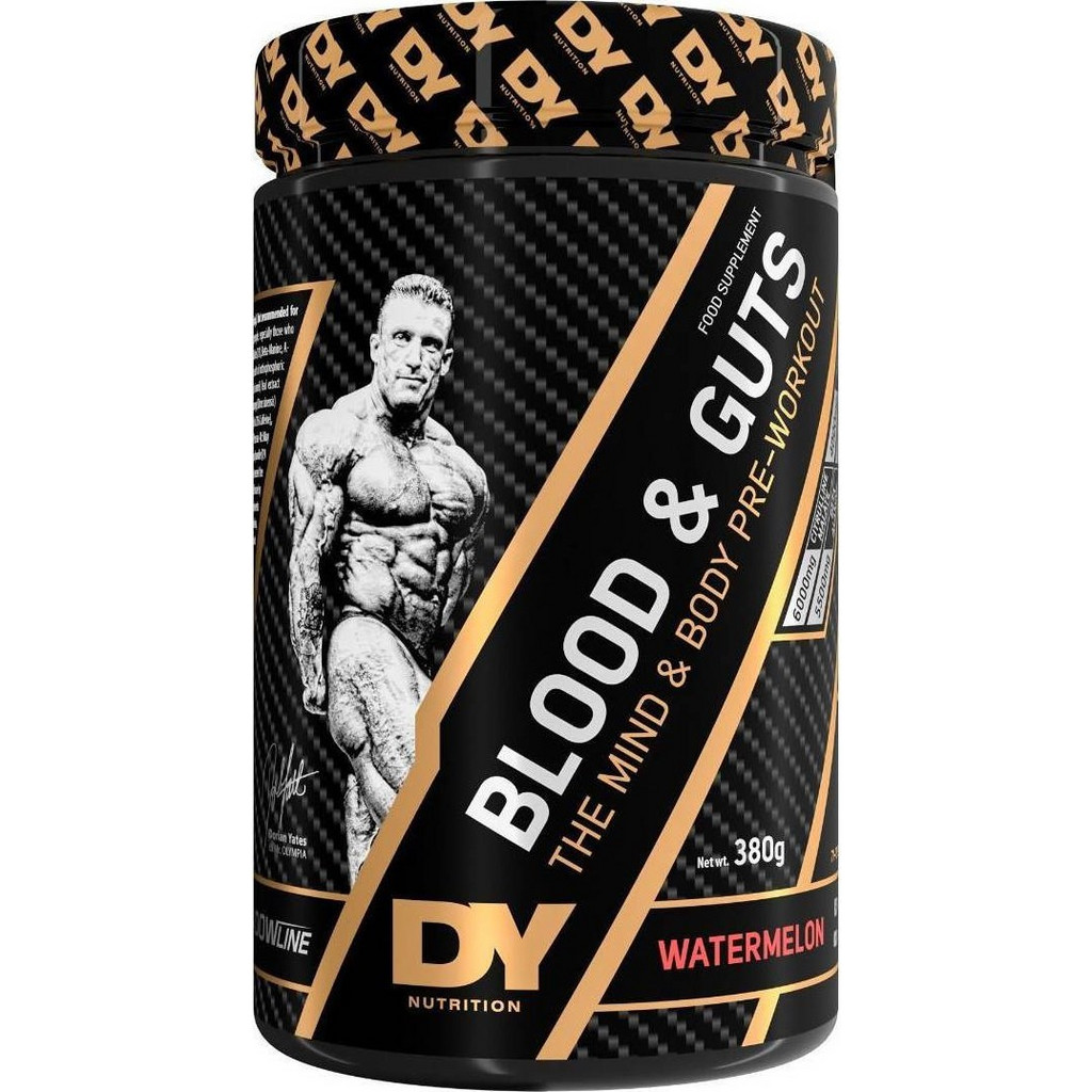 Φωτογραφία προϊόντος: DY NUTRITION Dorian Yates Blood & Guts 380gr Καρπούζι