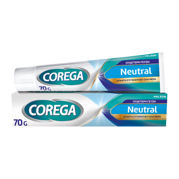 Φωτογραφία προϊόντος: Corega 3D Hold Neutral Στερεωτική Κρέμα Τεχνητής Οδοντοστοιχίας 70GR