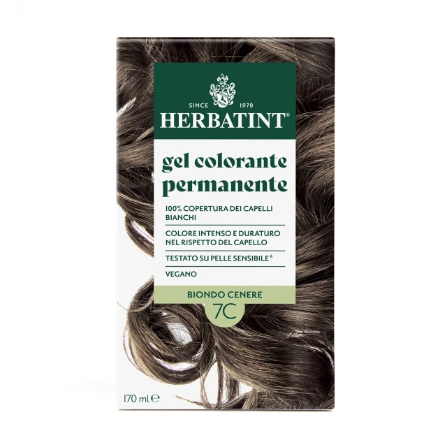 Φωτογραφία προϊόντος: Herbatint Permanent Gel Βαφή Μαλλιών Χωρίς Αμμωνία 7C Ξανθό Σταχτί 170ml