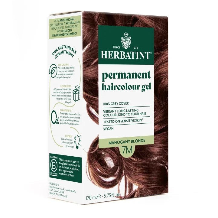 Φωτογραφία προϊόντος: Herbatint Permanent Gel Βαφή Μαλλιών Χωρίς Αμμωνία 4C Καστανό Σταχτί 170ml