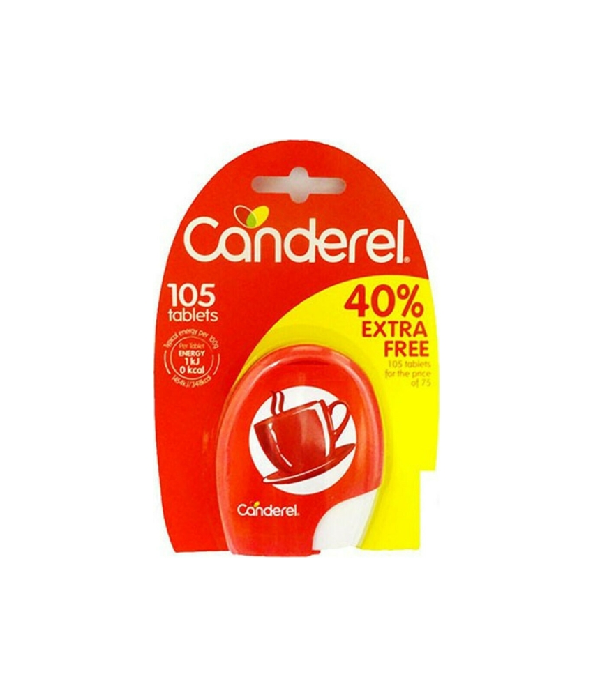 Φωτογραφία προϊόντος: Canderel 40% Extra Free - Φυσικό Γλυκαντικό 105 Tabs