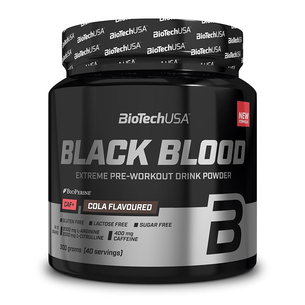 Φωτογραφία προϊόντος: BiotechUSA Biotech USA Black Blood Caf+ 300gr Cola