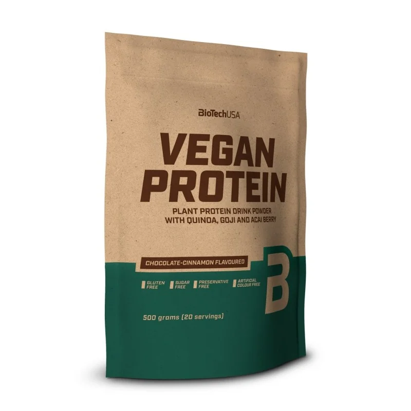 Φωτογραφία προϊόντος: BiotechUSA Biotech USA Vegan Protein Χωρίς Γλουτένη & Λακτόζη με Γεύση Chocolate Cinnamon 500gr