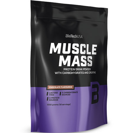 Φωτογραφία προϊόντος: BiotechUSA Biotech USA Muscle Mass με Κρεατίνη Χωρίς Λακτόζη με Γεύση Φράουλα 1kg