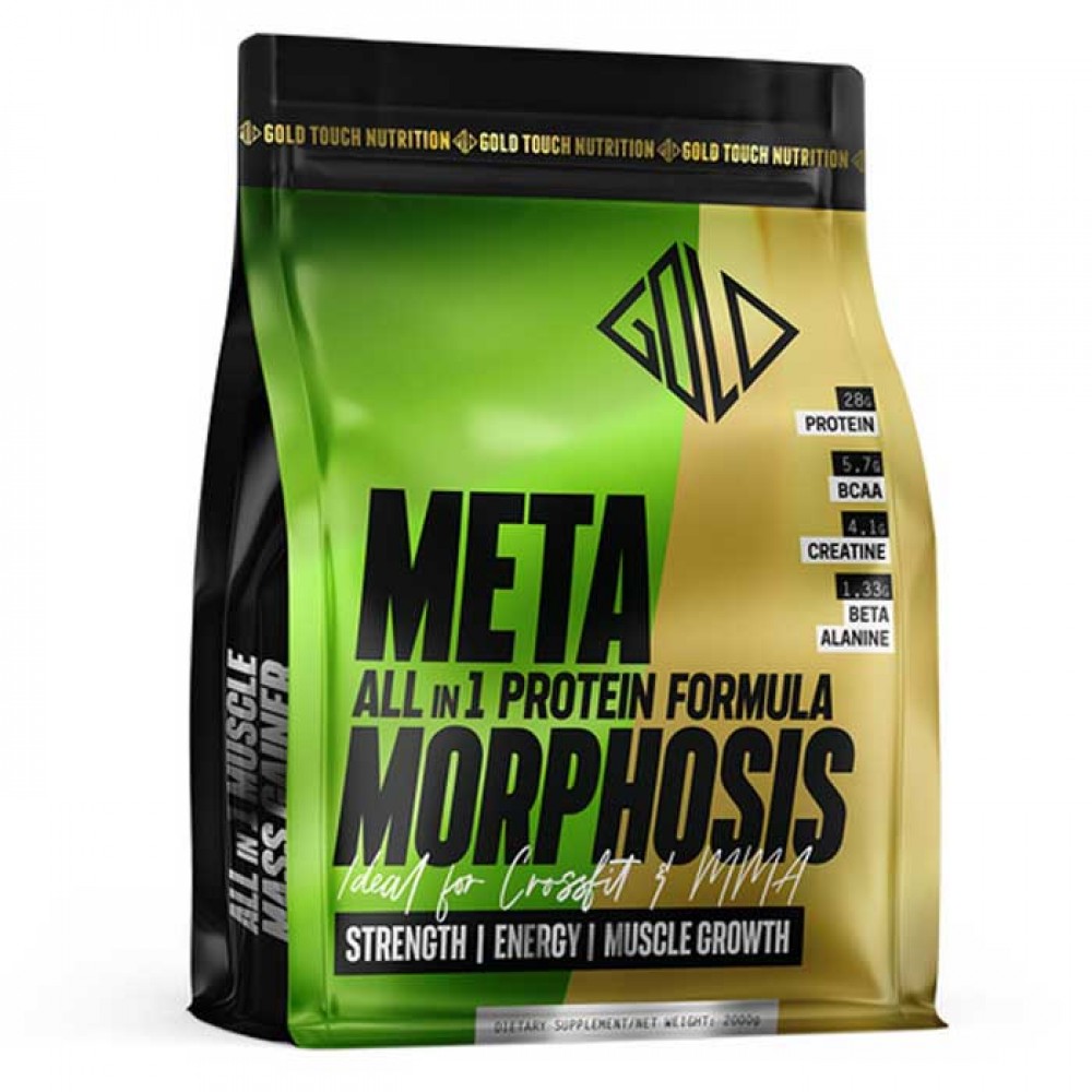 Φωτογραφία προϊόντος: GoldTouch Nutrition Metamorphosis All in 1 Protein Formula Πρωτεΐνη Ορού Γάλακτος με Κρεατίνη & Γεύση Belgium Chocolate 2kg