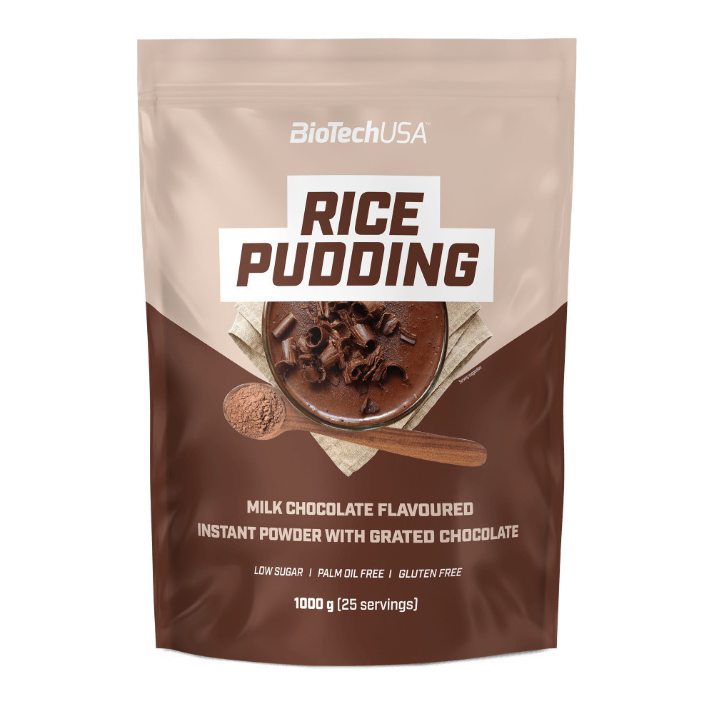 Φωτογραφία προϊόντος: BiotechUSA Biotech USA Rice Pudding Χωρίς Γλουτένη & Λακτόζη με Γεύση Milk Chocolate 1kg