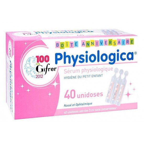 Φωτογραφία προϊόντος: DEMO Gifrer Physiologica Αμπούλες Φυσιολογικού Ορού για Βρέφη και Παιδιά 40x5ml