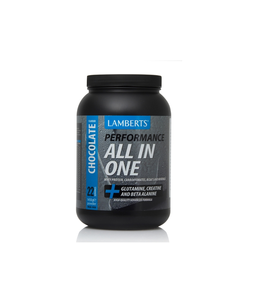Φωτογραφία προϊόντος: Lamberts Performance All In One 1450gr με Γεύση Σοκολάτα