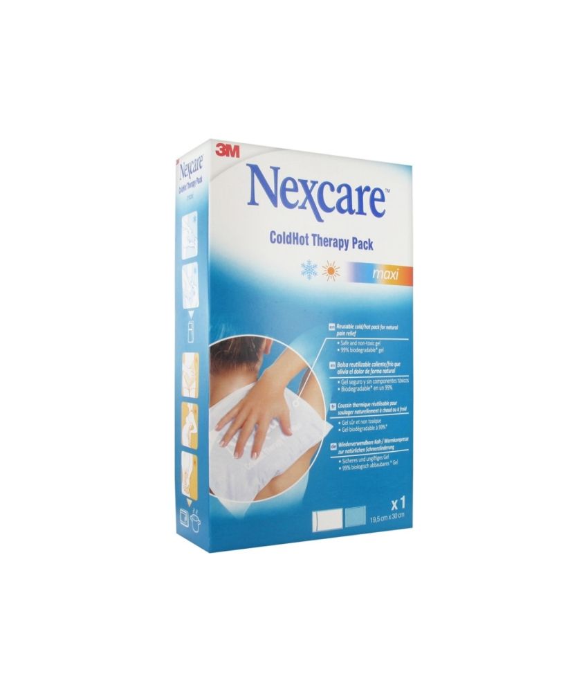 Φωτογραφία προϊόντος: 3M Nexcare Maxi Επίθεμα Gel Κρυοθεραπείας/ Θερμοθεραπείας Γενικής Χρήσης 30x19.5cm 1τμχ