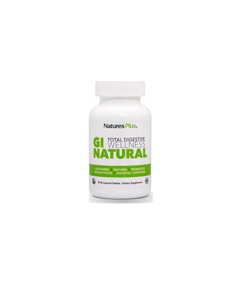 Φωτογραφία προϊόντος: Nature's Plus GI Natural με Προβιοτικά και Πρεβιοτικά 90 ταμπλέτες