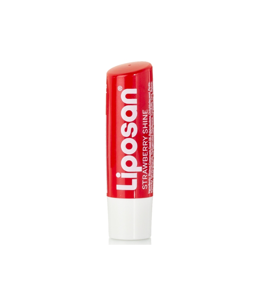 Φωτογραφία προϊόντος: Liposan Strawberry Shine Lip Balm με Χρώμα 4.8gr