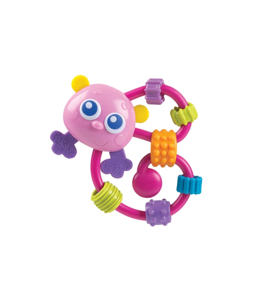 Φωτογραφία προϊόντος: NUK Playgro Curly Critters Ποντικάκι Κουδουνίστρα για 3+ Μηνών