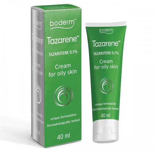 Φωτογραφία προϊόντος: Boderm Tazarene 0.1% Κρέμα για Ακμή 40ml