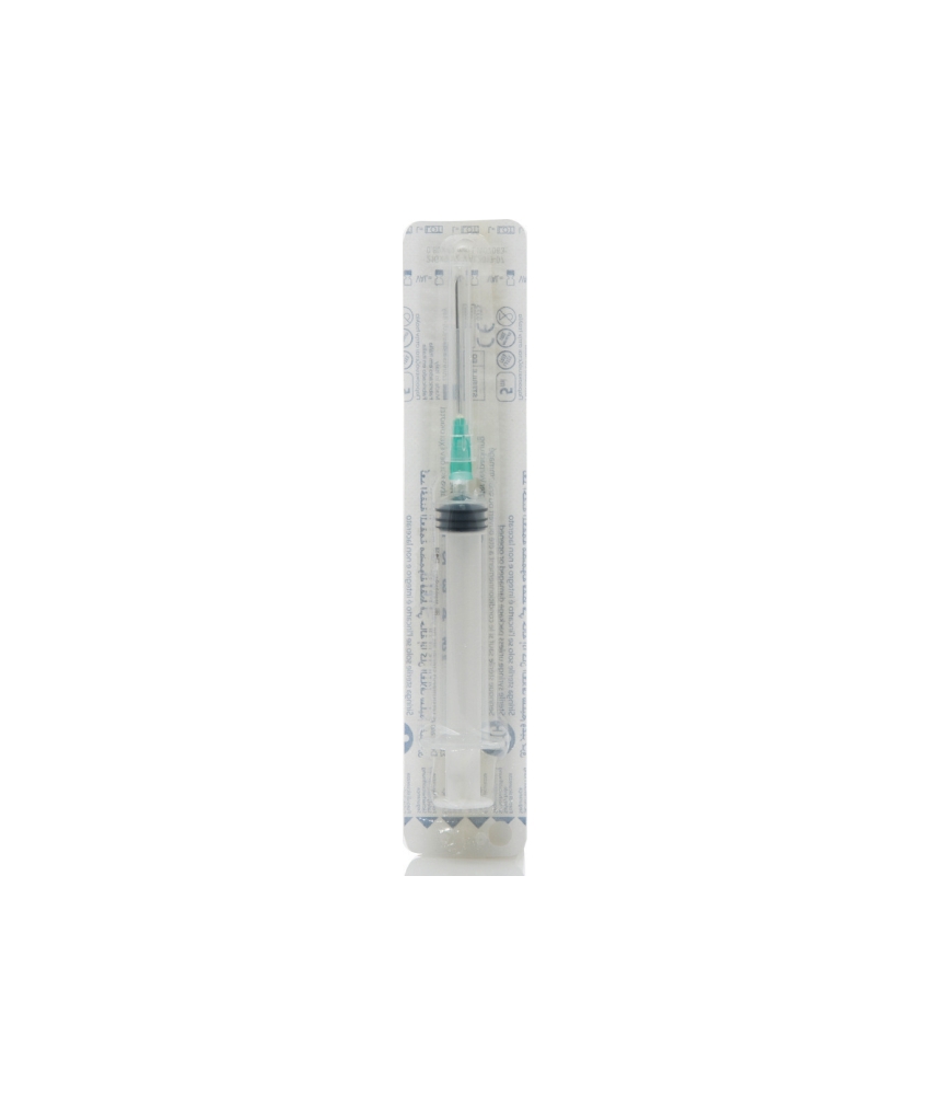 Φωτογραφία προϊόντος: Pic Solution Σύριγγα 21G x 40mm 5ml 1τμχ 03075460300300