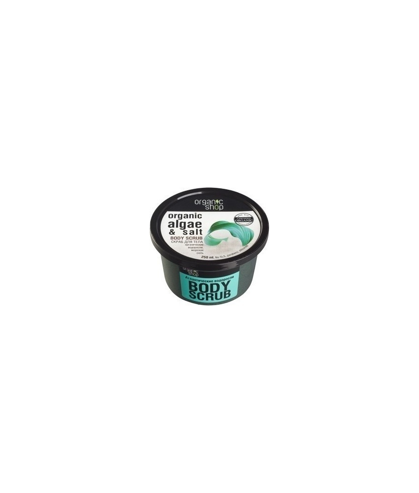 Φωτογραφία προϊόντος: NATURA SIBERICA Organic Shop Scrub Σώματος Atlantic Algae 250ml