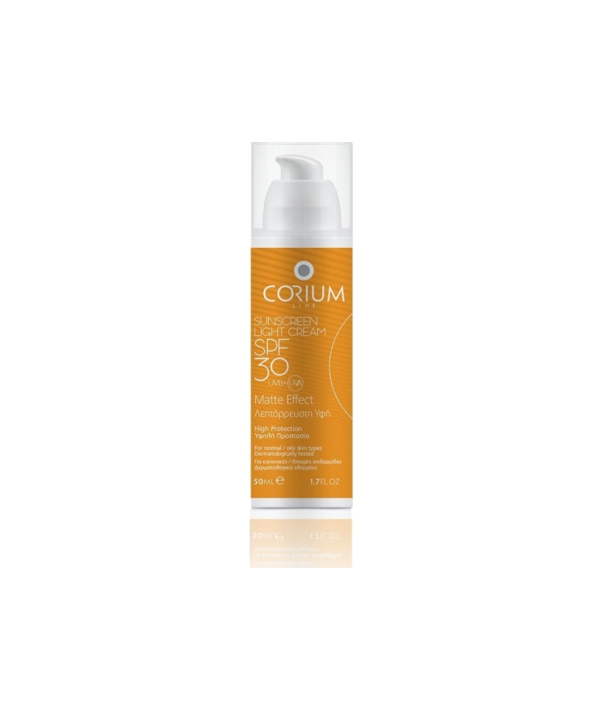 Φωτογραφία προϊόντος: Sunscreen Light Cream SPF30 Matte Effect 50ml