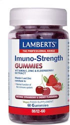 Φωτογραφία προϊόντος: Lamberts Immuno-Strength Gummies Συμπλήρωμα Διατροφής Για Την Καλή Υγεία Του Ανοσοποιητικού 60 Zελεδάκια