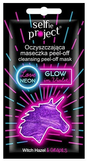 Φωτογραφία προϊόντος: INOPLUS Selfie Project GlowInViolet Μάσκα Προσώπου για Καθαρισμό / Λάμψη 10ml