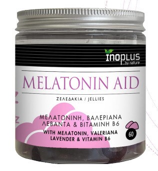 Φωτογραφία προϊόντος: INOPLUS Ino Plus Συμπλήρωμα για τον Ύπνο Melatonin / Μελατονίνη , 60 ζελεδάκια