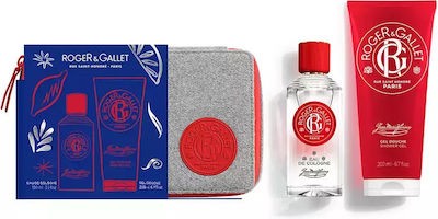 Φωτογραφία προϊόντος: Roger & Gallet Jean Marie Farina XMAS PROMO Eau de Cologne 100ml & Gel Douche 200ml + Νεσεσέρ