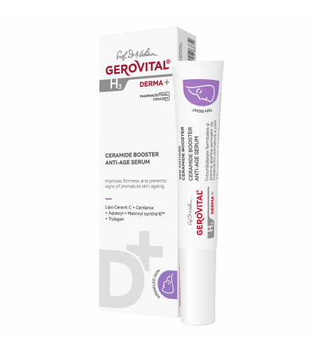 Φωτογραφία προϊόντος: Gerovital H3 Derma Αντιρυτιδικός Ορός Booster Με Ceramides 15ml