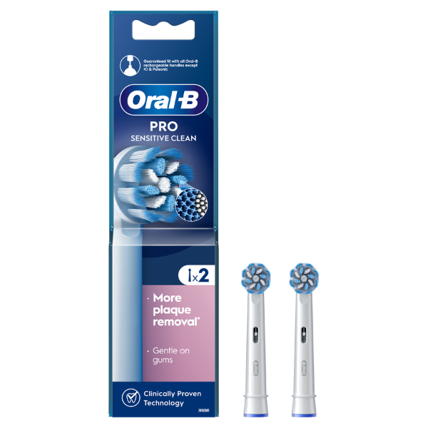 Φωτογραφία προϊόντος: Oral-B Pro Sensitive Clean Ανταλλακτικές Κεφαλές 2τμχ