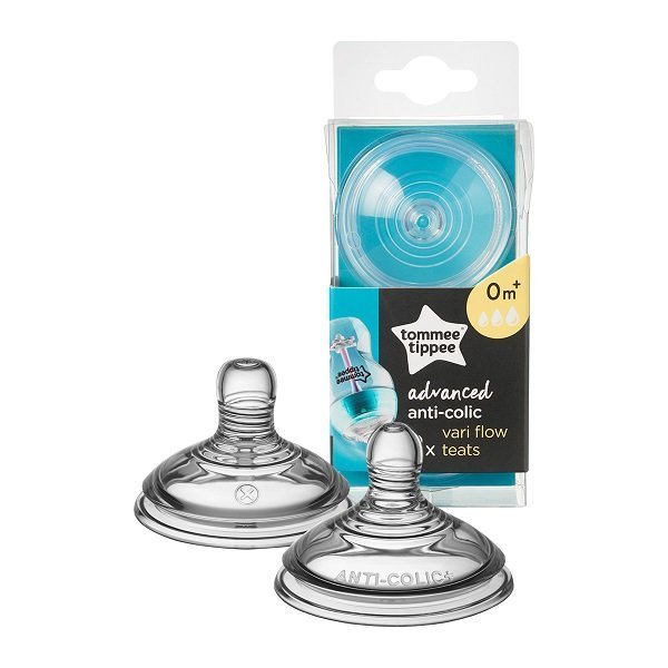 Φωτογραφία προϊόντος: Tommee Tippee Advanced Anti-Colic Variable Flow Teats (0m+) 2pcs