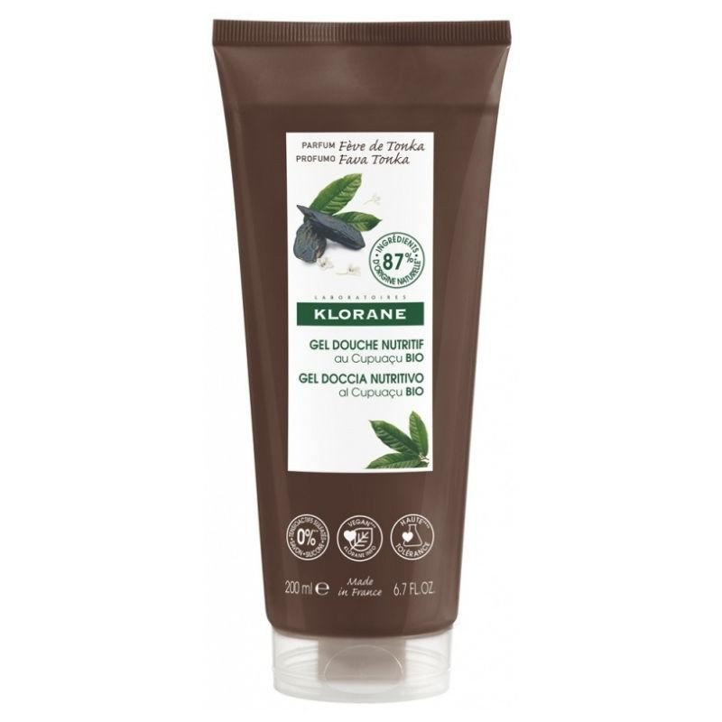 Φωτογραφία προϊόντος: Klorane Tonka Beans Shower Gel with Cupuacu Butter 200ml