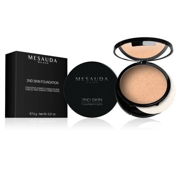 Φωτογραφία προϊόντος: Mesauda Milano Mesauda 2nd Skin Foundation Cream-Powder Compact 9gr - 106 Honey
