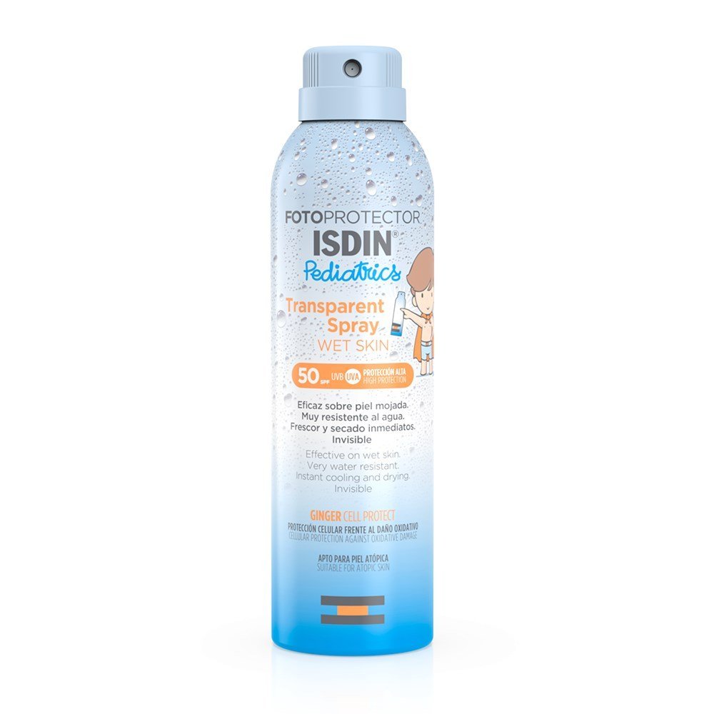 Φωτογραφία προϊόντος: ISDIN Fotoprotector Pediatrics SPF50 Transparent Spray Wet Skin 250ml