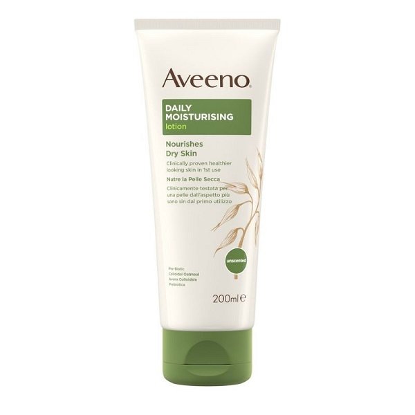 Φωτογραφία προϊόντος: Johnson &amp; Johnson Aveeno Daily Moisturizing Lotion Ενυδατικό Γαλάκτωμα Σώματος 200ml