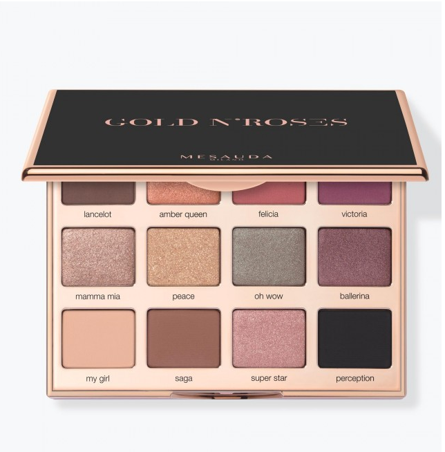 Φωτογραφία προϊόντος: Mesauda Milano Mesauda Gold n’ Roses Compact Eyeshadow Palette 12 Shades