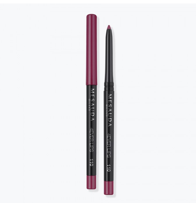 Φωτογραφία προϊόντος: Mesauda Milano Mesauda 4ever Lips Brown Automatic Lip Liner 110 Purple 0.35gr