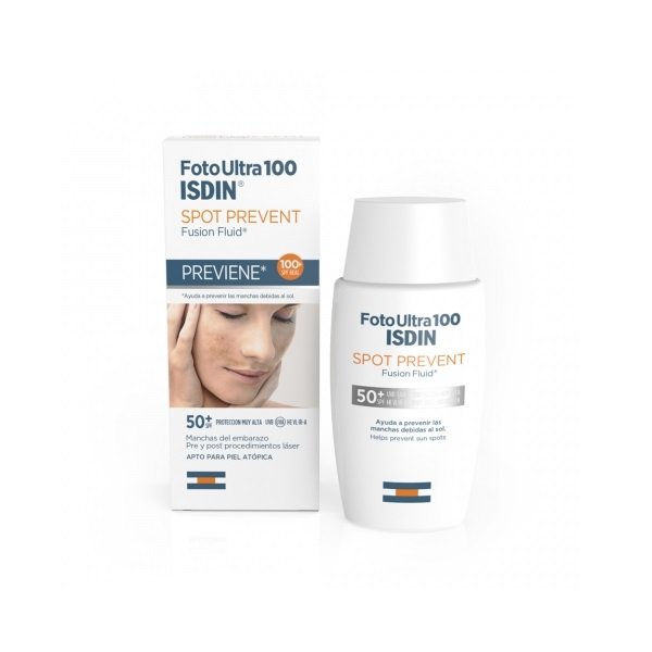 Φωτογραφία προϊόντος: ISDIN Foto Ultra 100 Spot Prevent SPF50+ Fusion Fluid 50ml