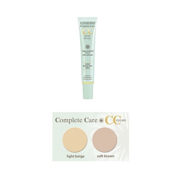 Φωτογραφία προϊόντος: Coverderm Complete Care CC Κρέμα Ολοκληρωμένης Περιποίησης Ματιών Με Χρώμα 15ml - Soft