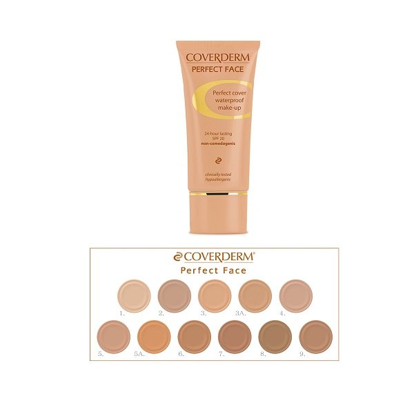 Φωτογραφία προϊόντος: Coverderm Perfect Face SPF20 Αδιάβροχο Make-Up Προσώπου 30ml - 7